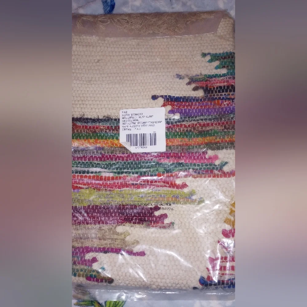 NWT UO August Woven Rug